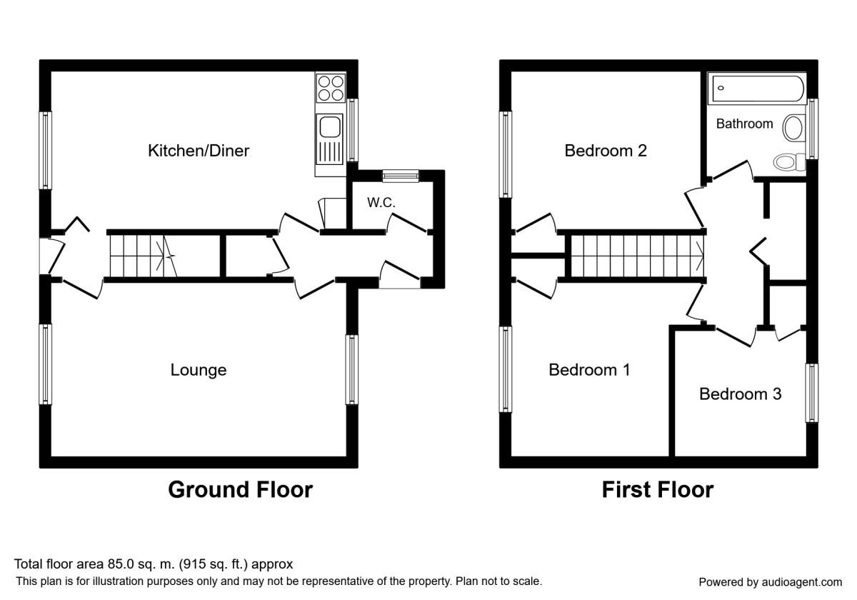 3 Bedrooms Semi-detached house to rent in Ecclestone Road, Wolverhampton WV11