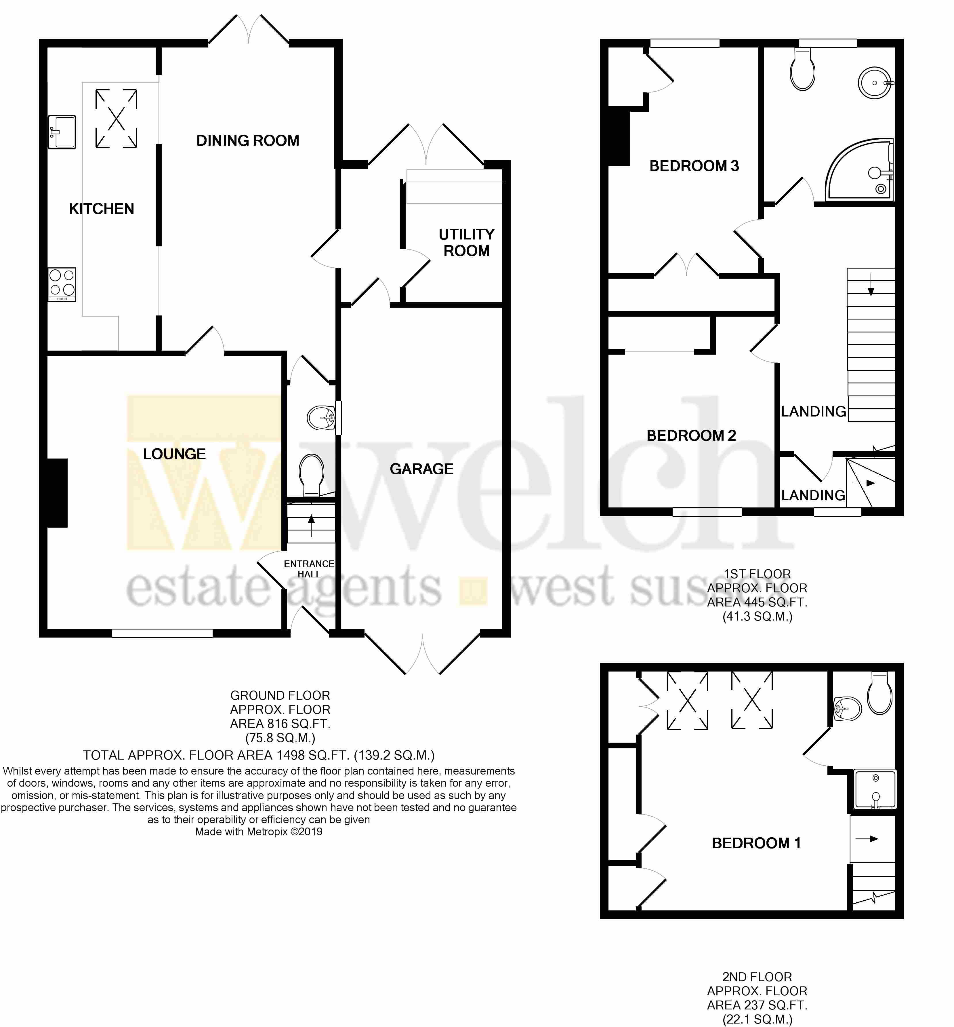 2 Bedrooms End terrace house for sale in Wendy Ridge, Rustington BN16