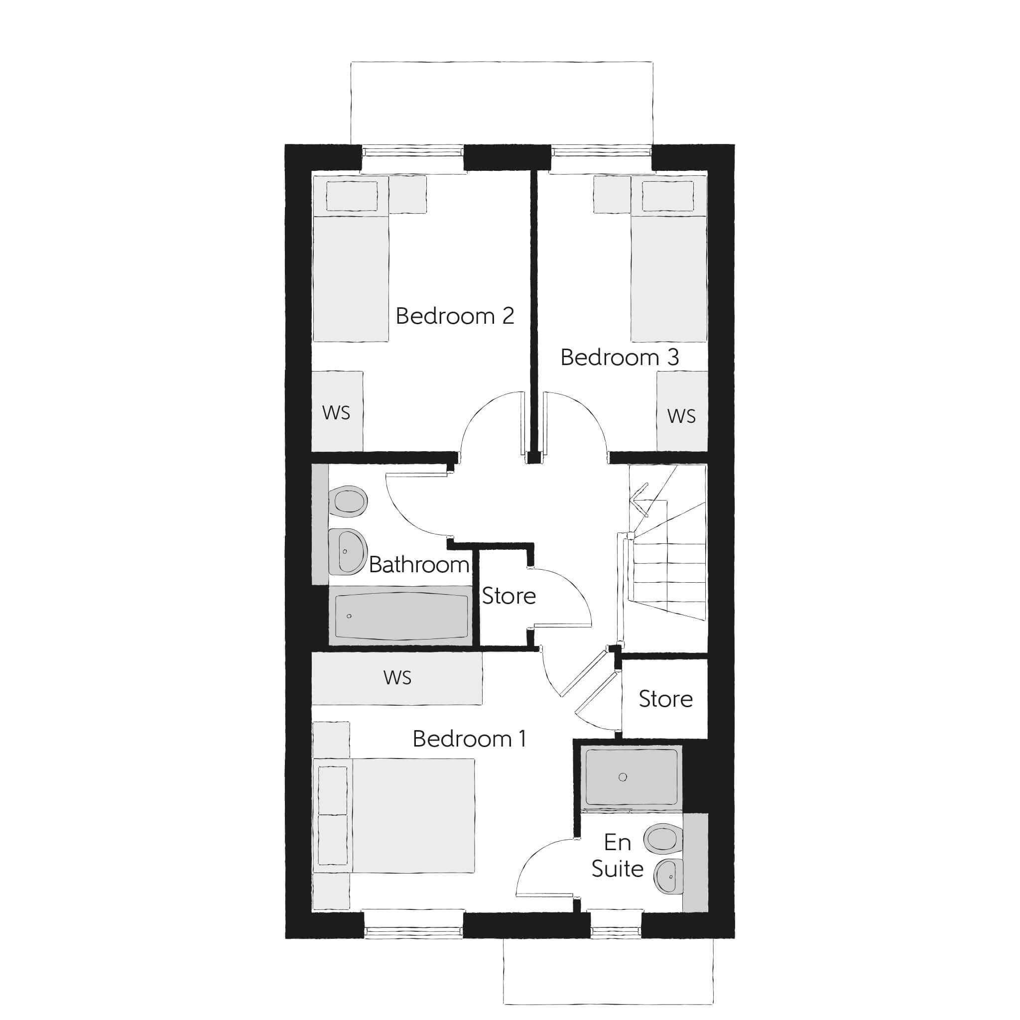 14, Mill Road, Hailsham floorplan