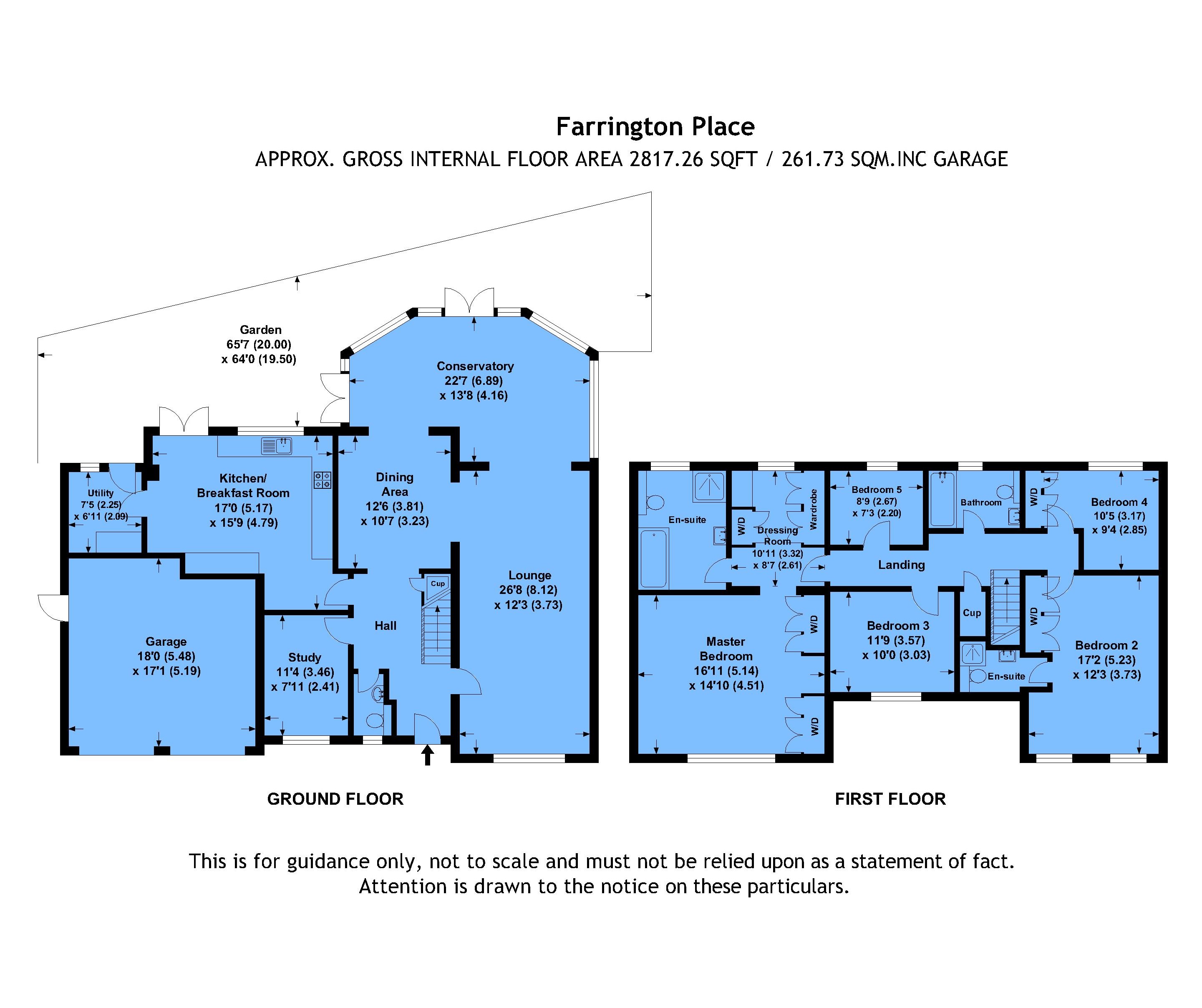 5 Bedrooms Detached house for sale in Farrington Place, Chislehurst, Kent BR7