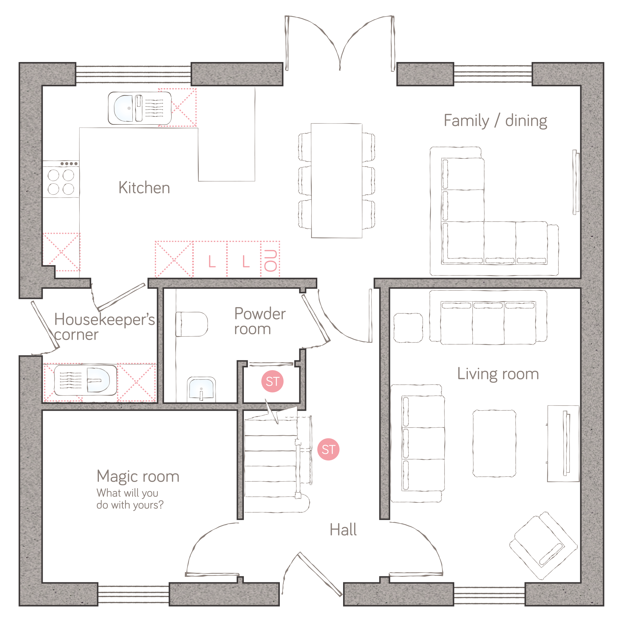 Plot 8 - Ivy House,, Primrose Fields, Appledore, Bideford floorplan