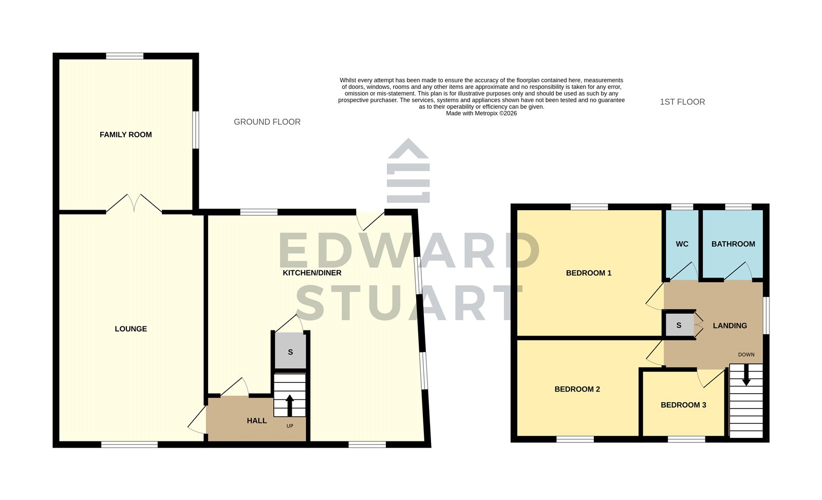 186, Welland Road, Peterborough floorplan