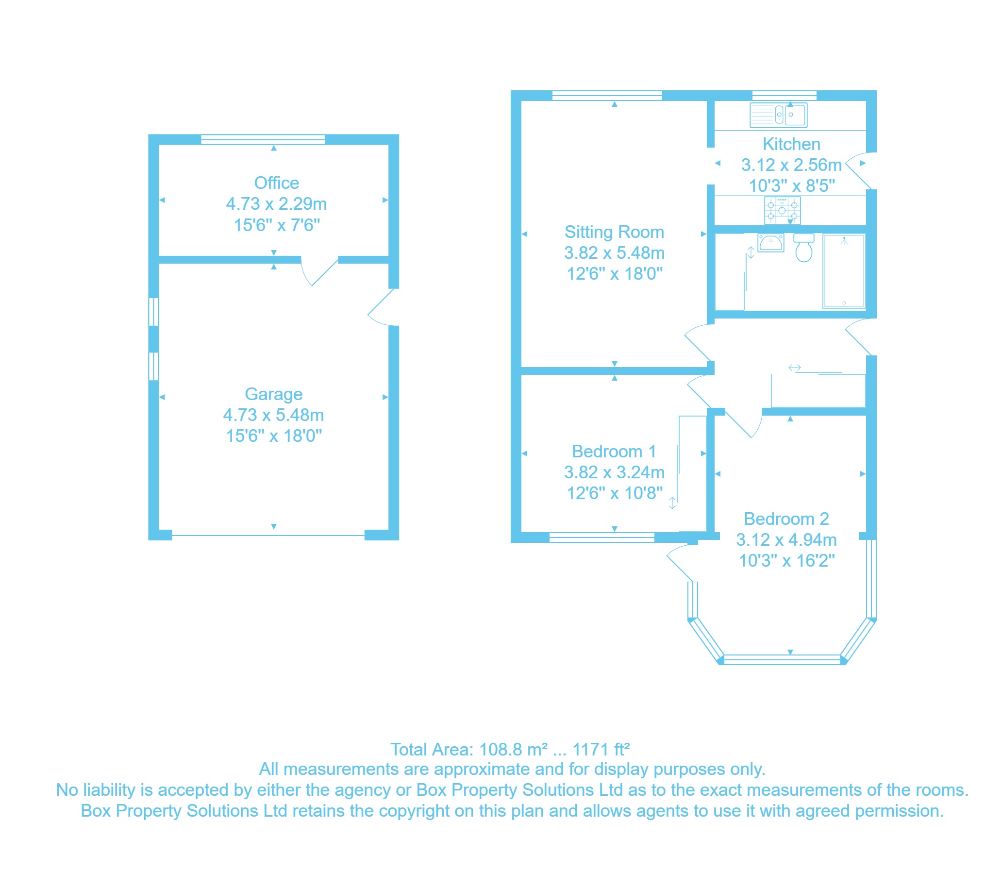 30, Deanwood Crescent, Bradford floorplan