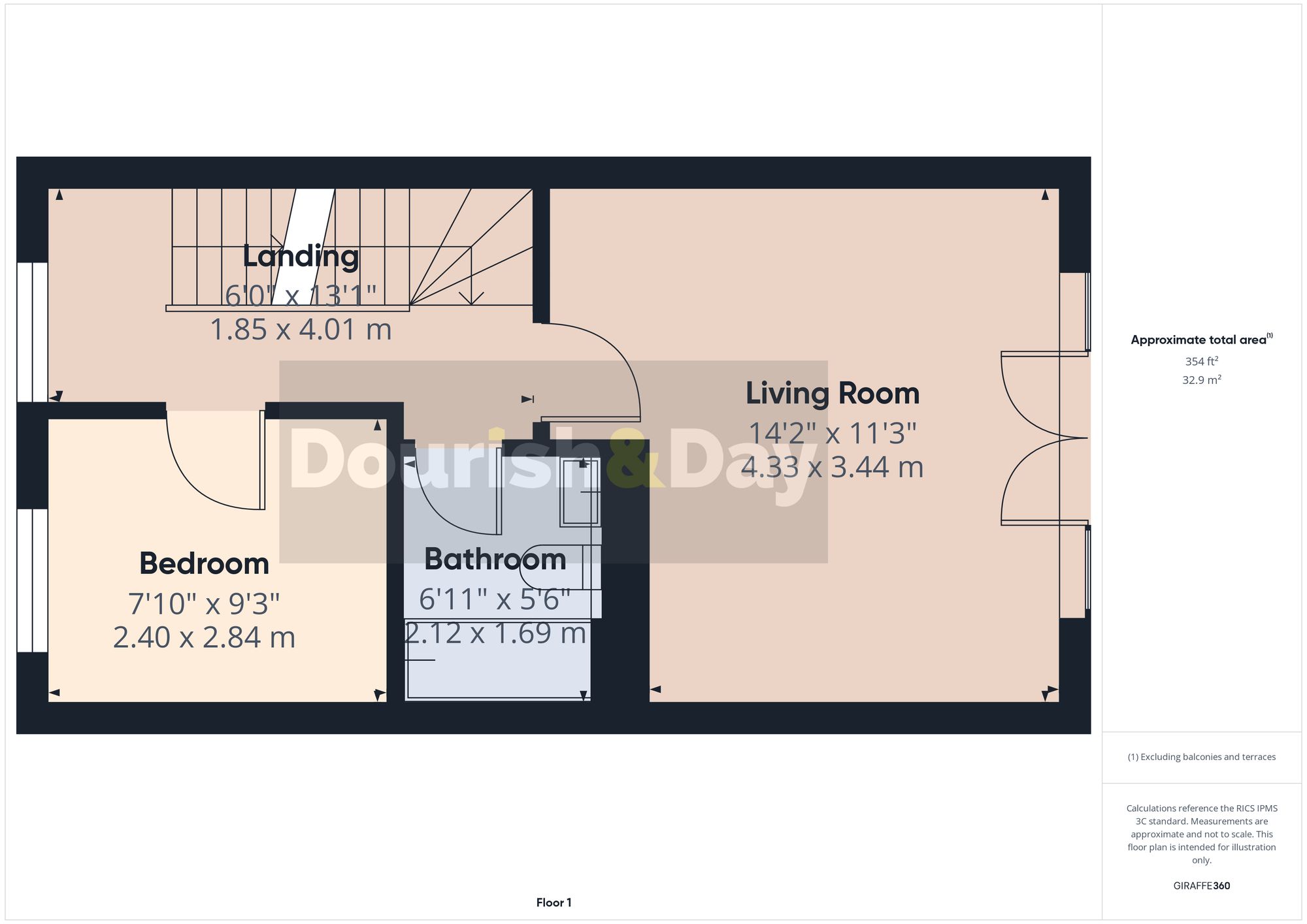 15 Holden Park, Stafford floorplan