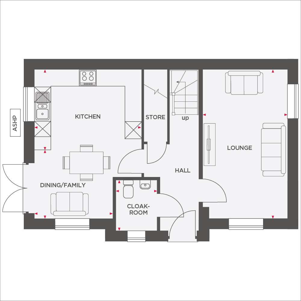 47, Station Road, Purton floorplan