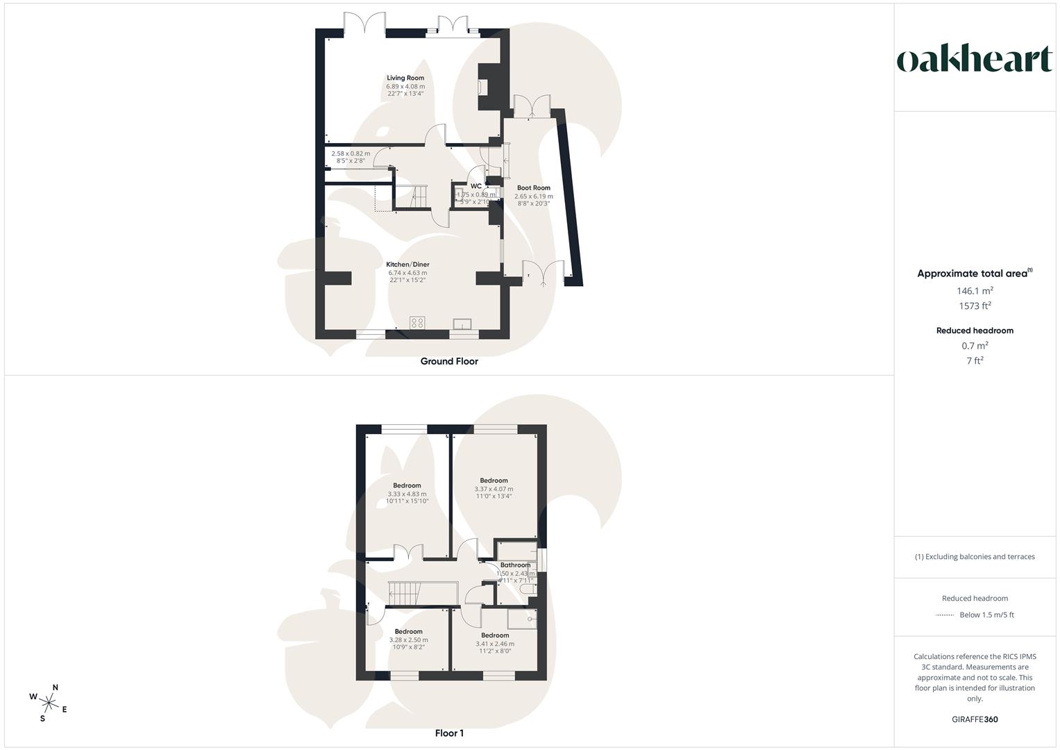 10, Pinecroft Rise, Sudbury floorplan