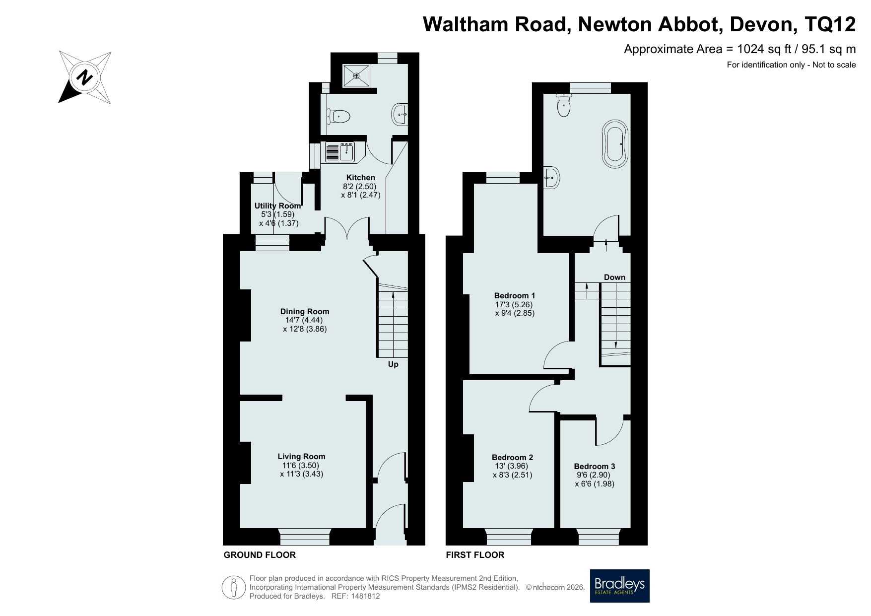 18, Waltham Road, Devon floorplan
