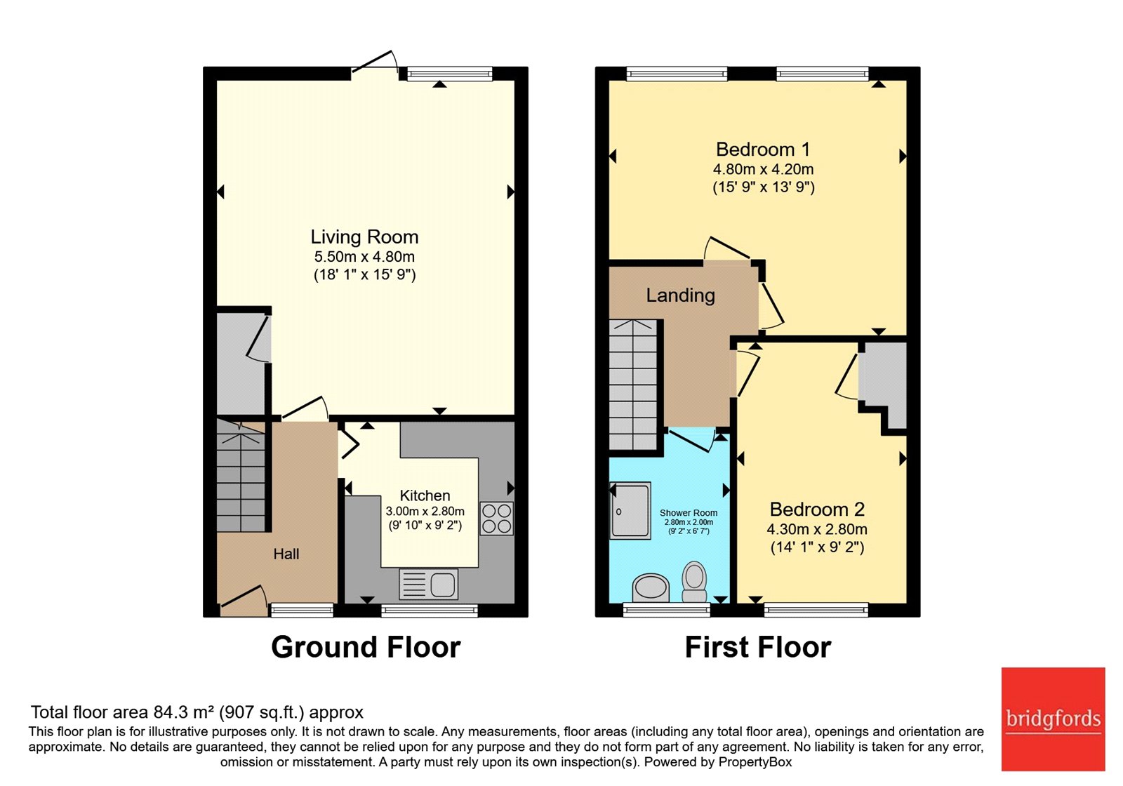 35, Camborne Road, Cheshire floorplan