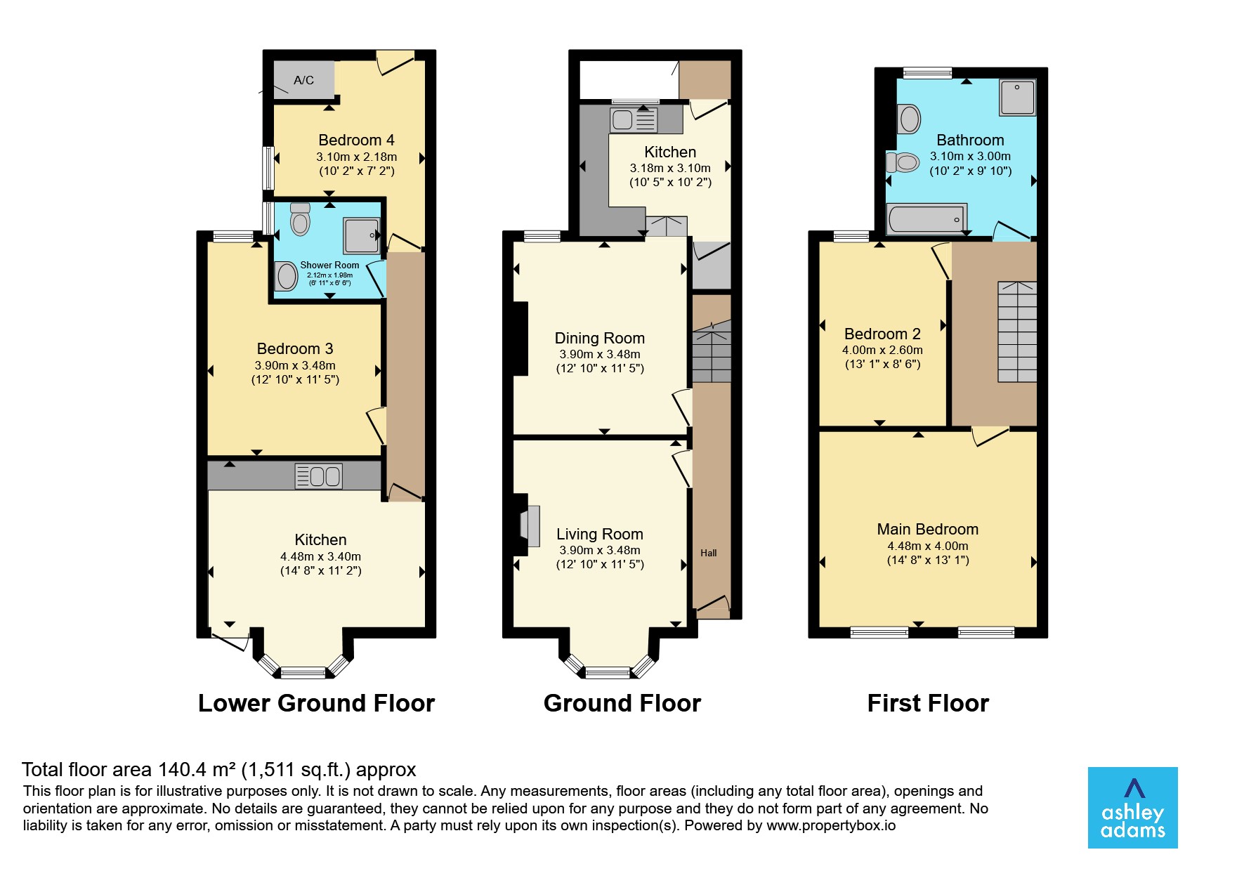 320, Abbey Street, Derby floorplan