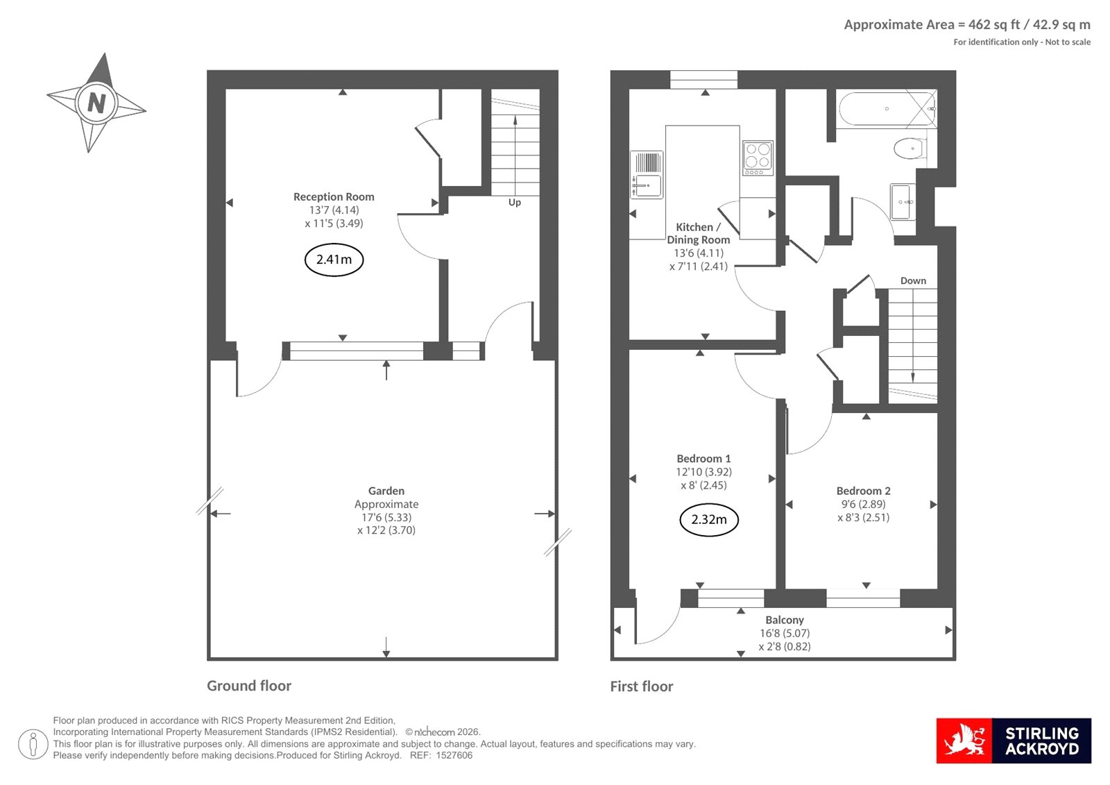 6, Cadbury Way, London floorplan