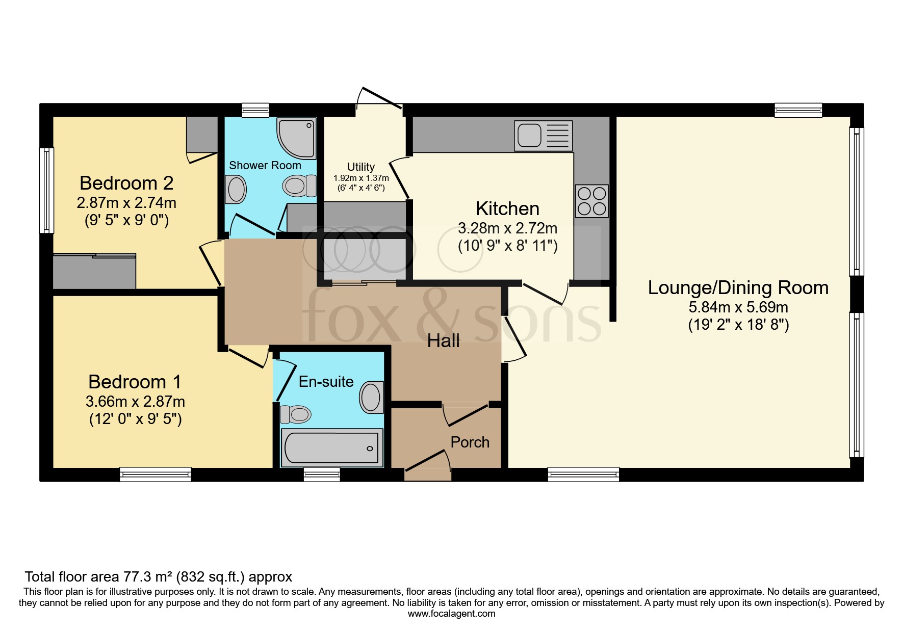 6a, Lion House Park, Mill Road, Hailsham floorplan