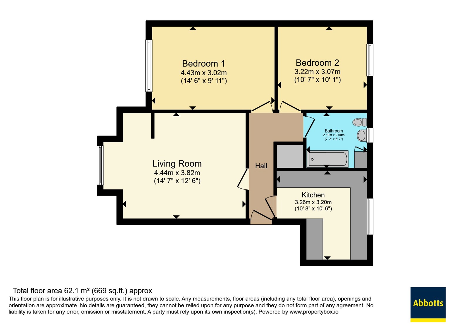Defoe Road, Suffolk floorplan