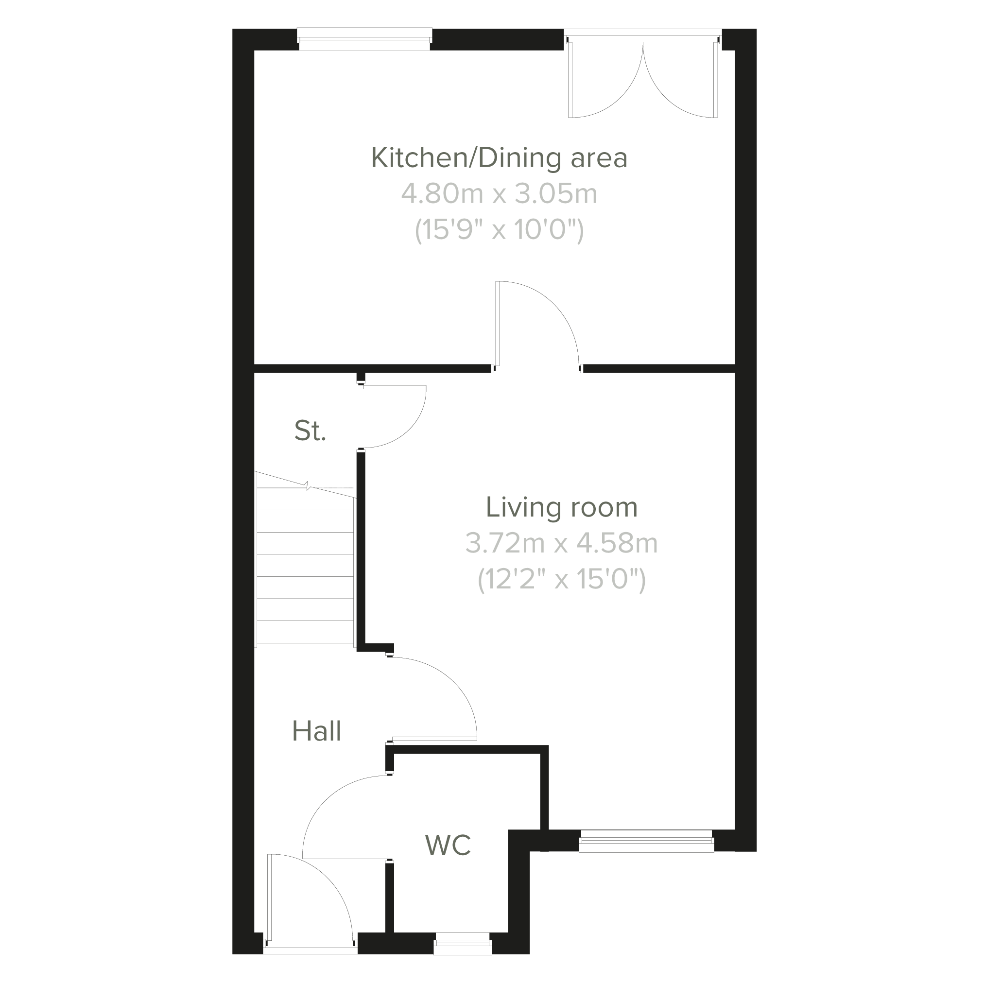 "The Braemar" at Gilmerton Station Road, Edinburgh EH17, 2 bedroom