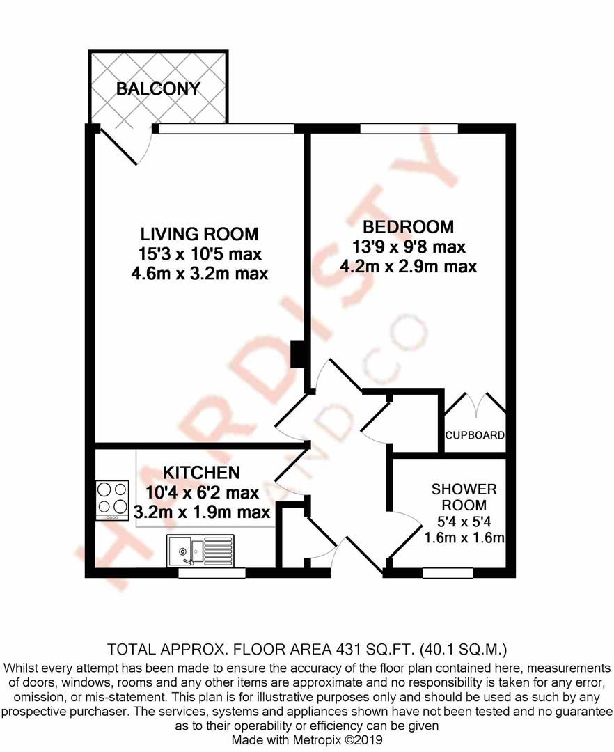 1 Bedrooms Flat to rent in Clayton Wood Court, West Park, Leeds LS16