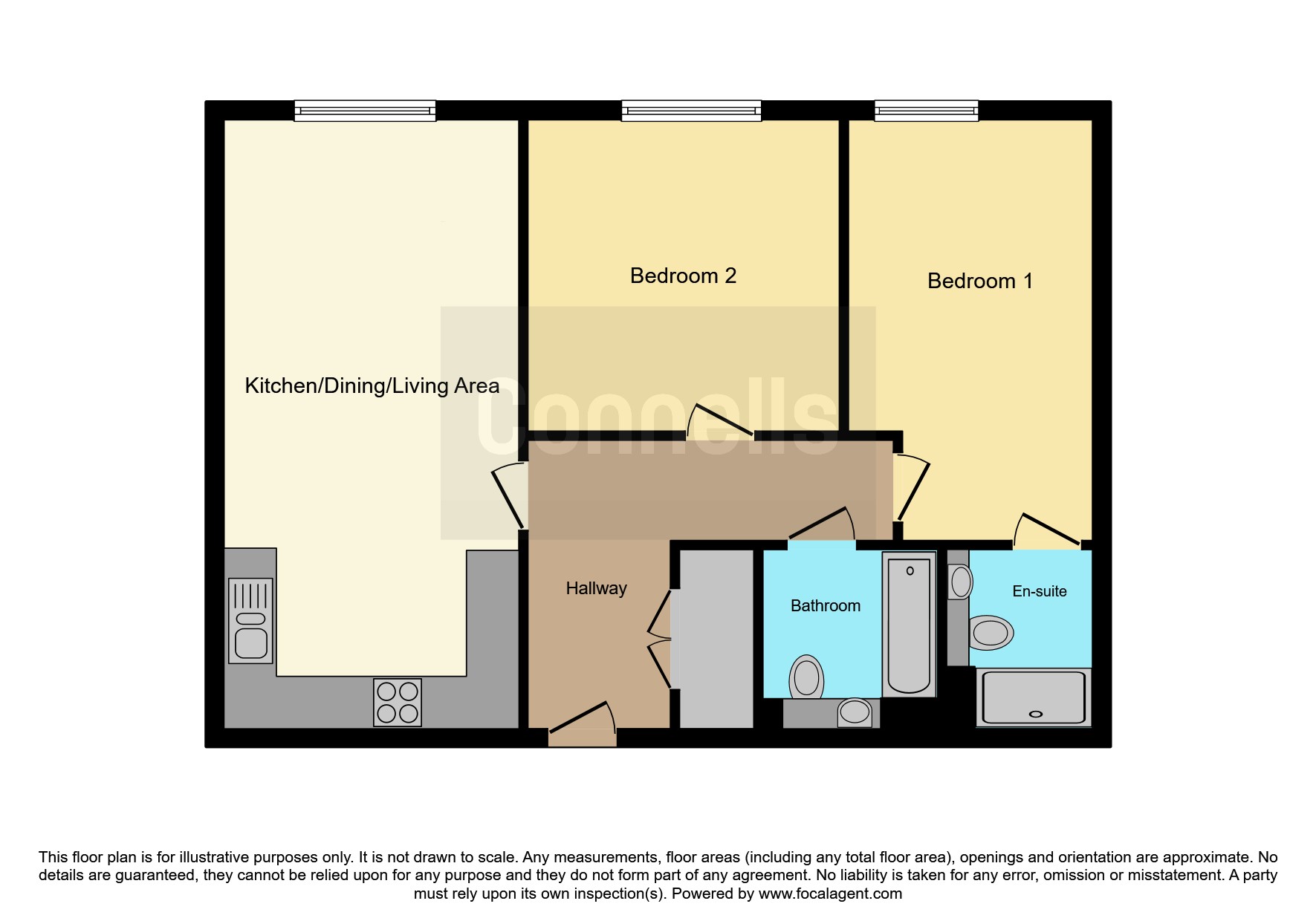 Queensway, Redhill floorplan