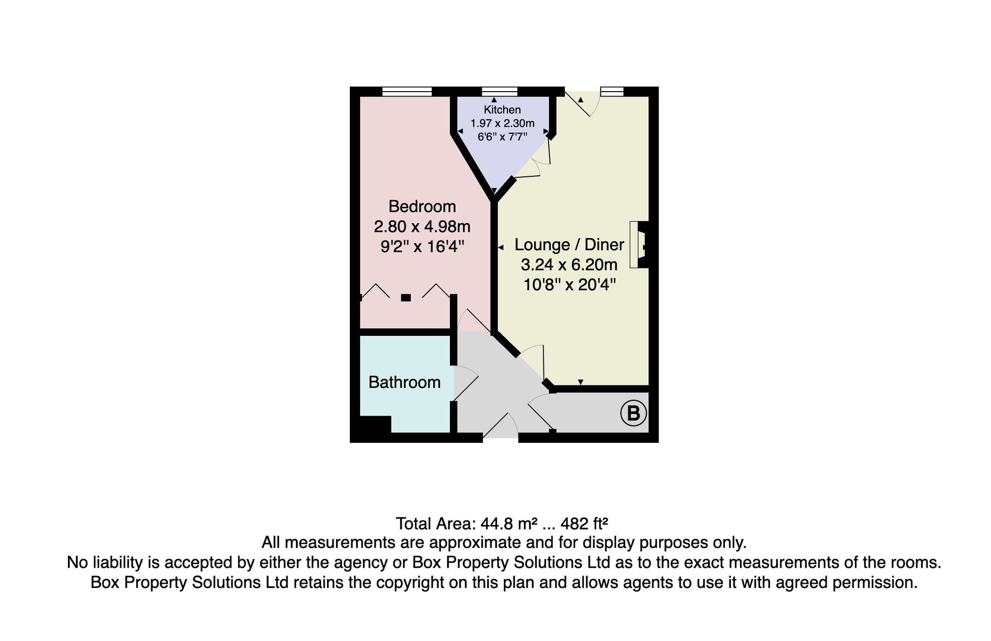 Flat 2, Arthington Court, Harrogate floorplan