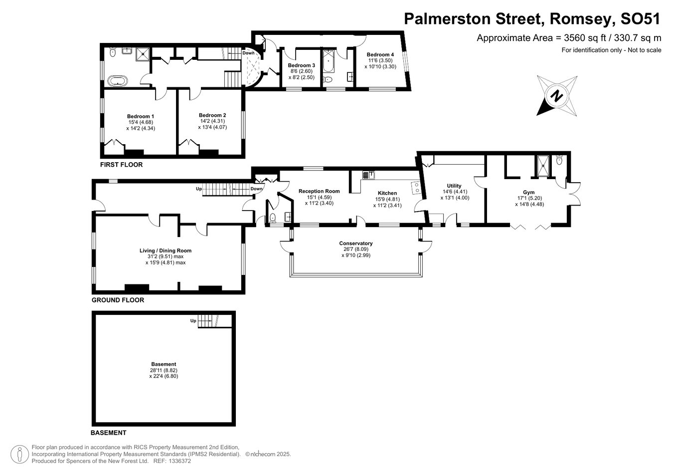 Park House, Palmerston Street, Romsey floorplan