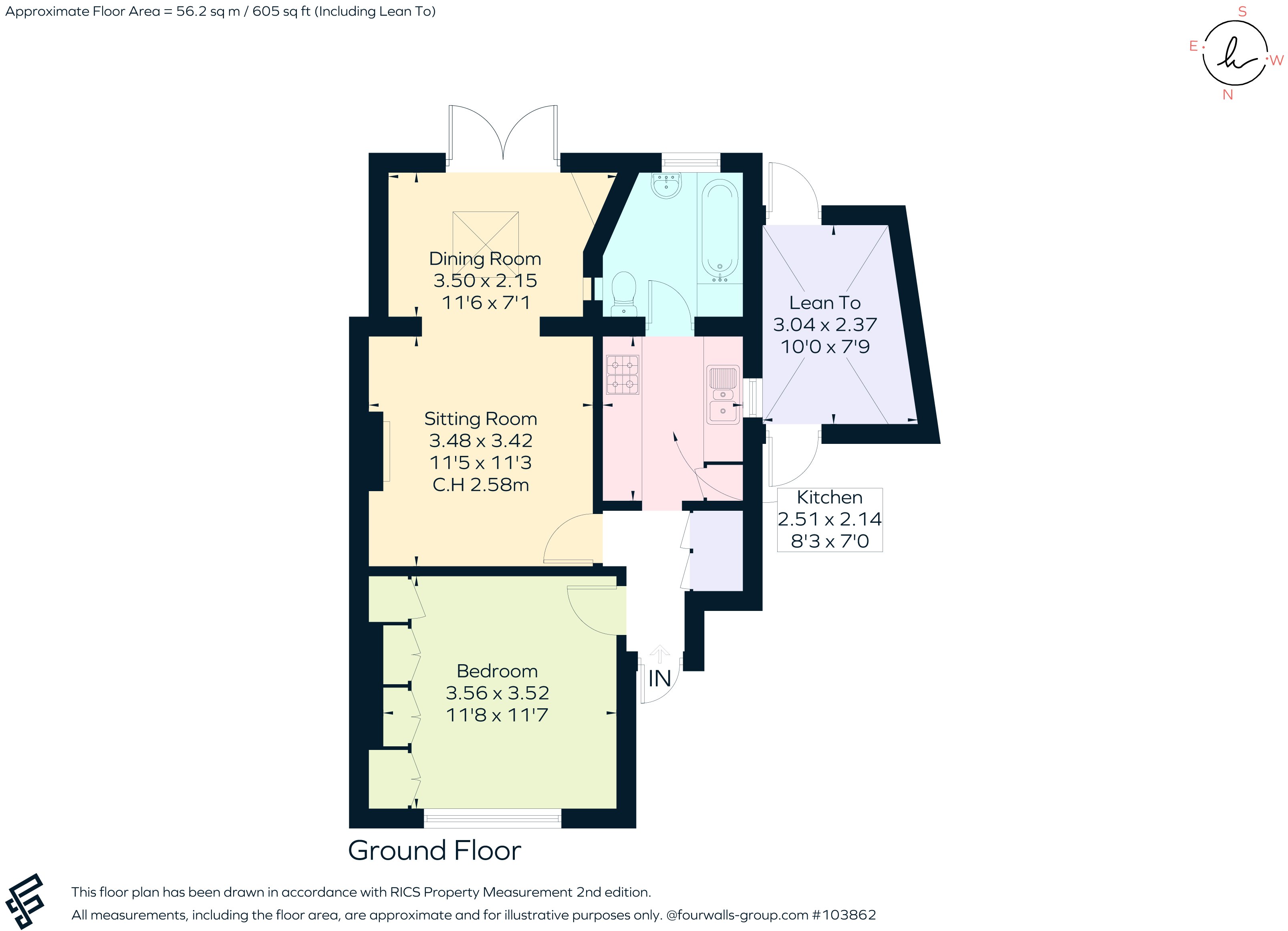 91, Belmont Road, Harrow floorplan