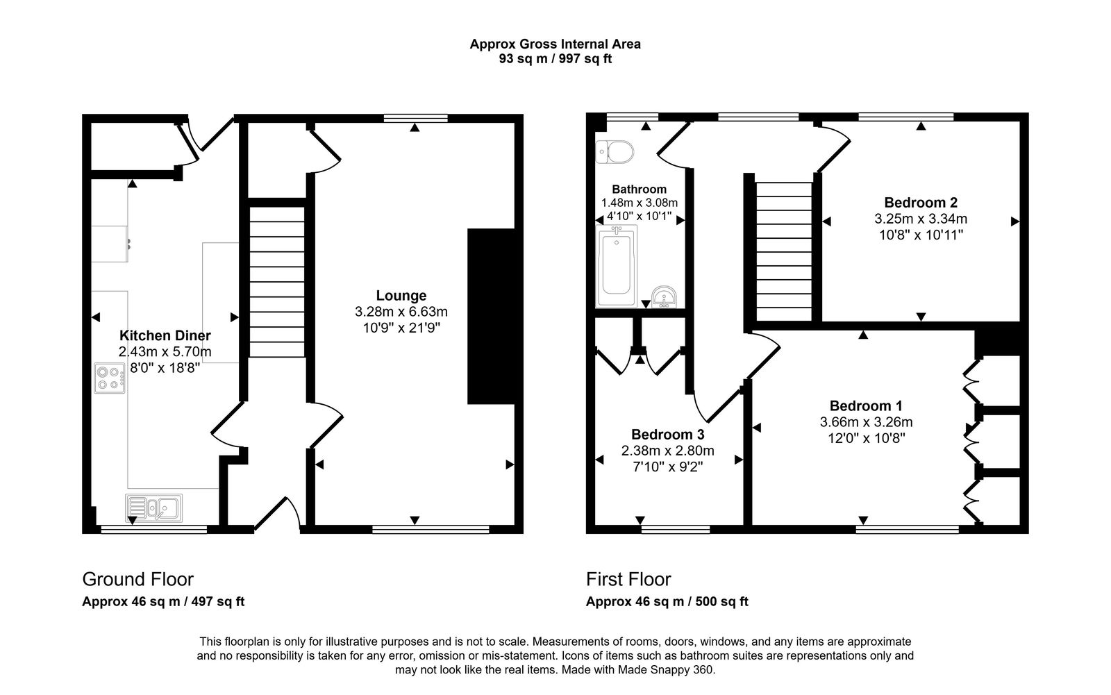 4, Dudgeon Drive, Brora floorplan