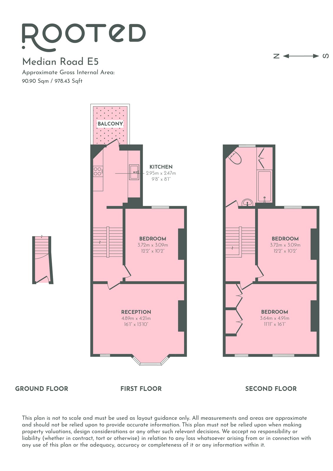 93, Median Road, London floorplan