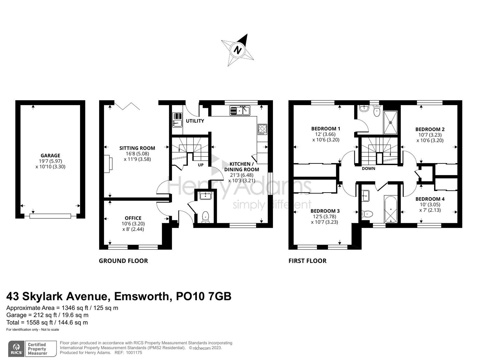 43 Skylark Avenue, Emsworth floorplan