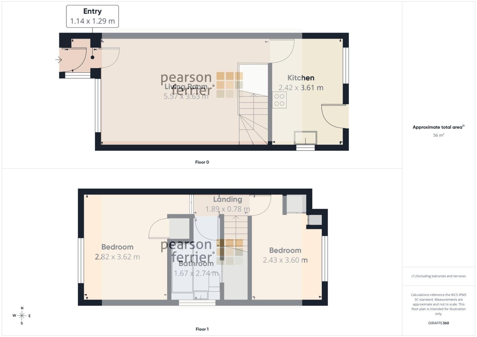 21, Wheatfield Close, Bury floorplan