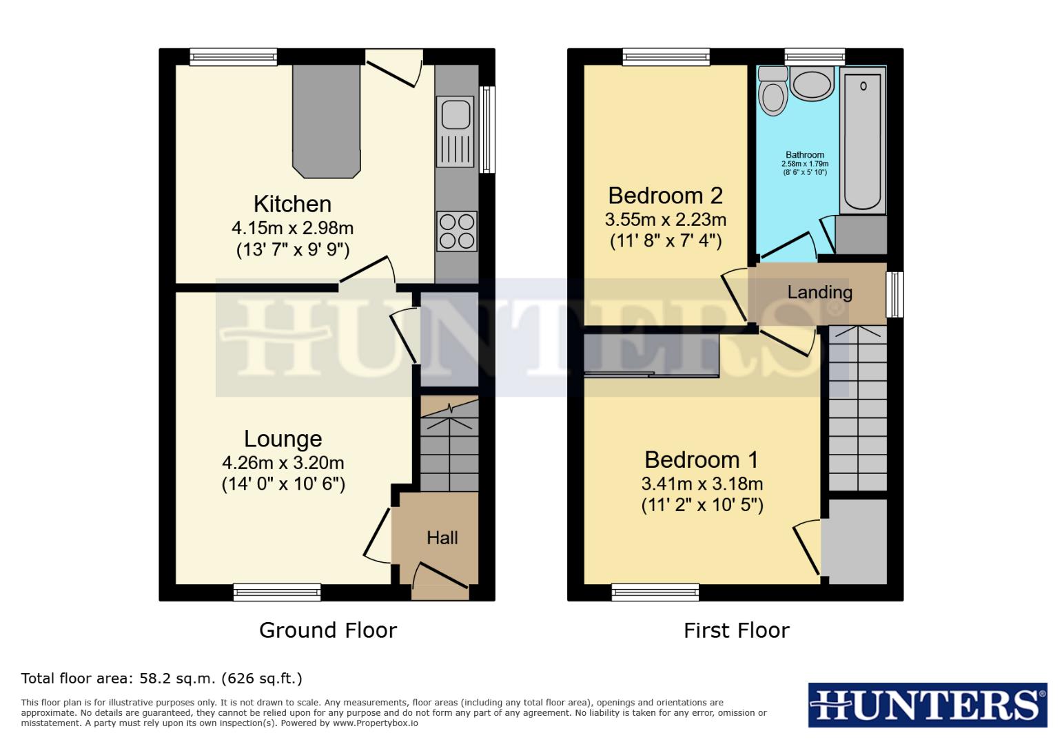 22, Thorpefield Drive, Rotherham floorplan