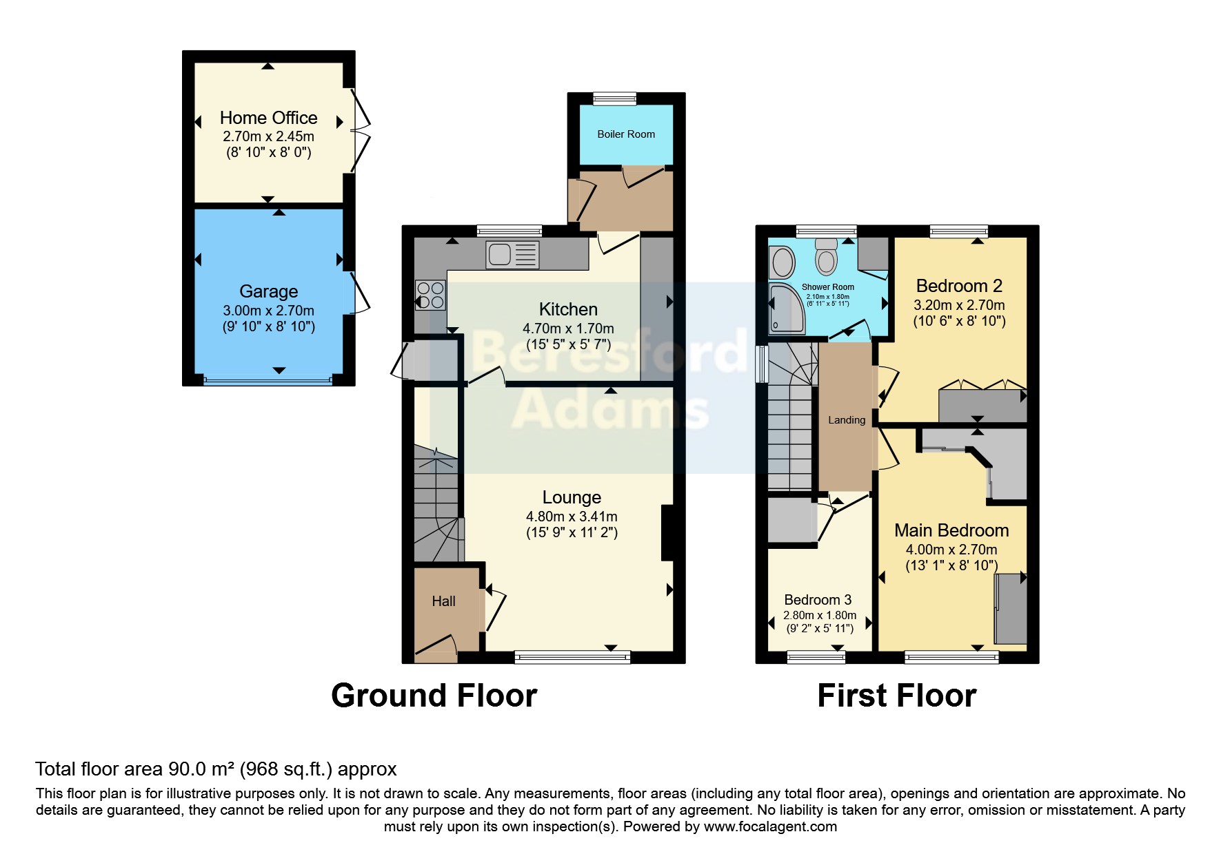 55, Tyn Rhos Estate, Isle of Anglesey floorplan