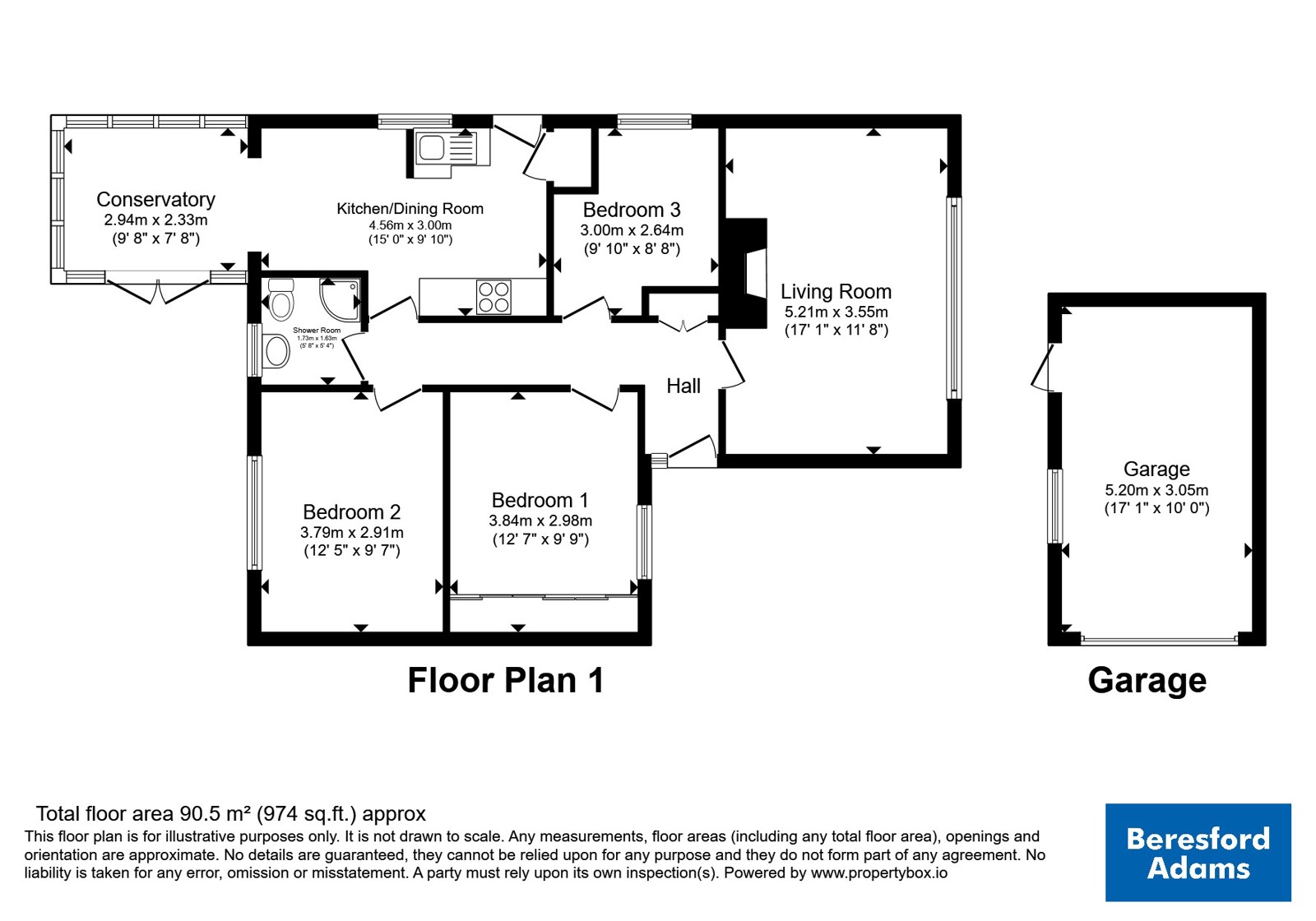 12, Wats Dyke Avenue, Mold floorplan