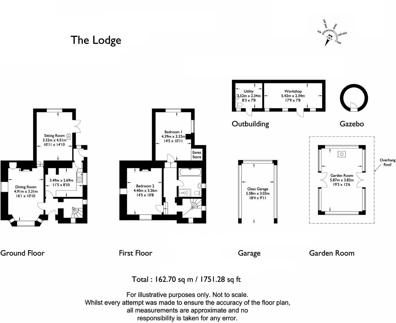 The Lodge, Scorton Hall Park, Preston floorplan