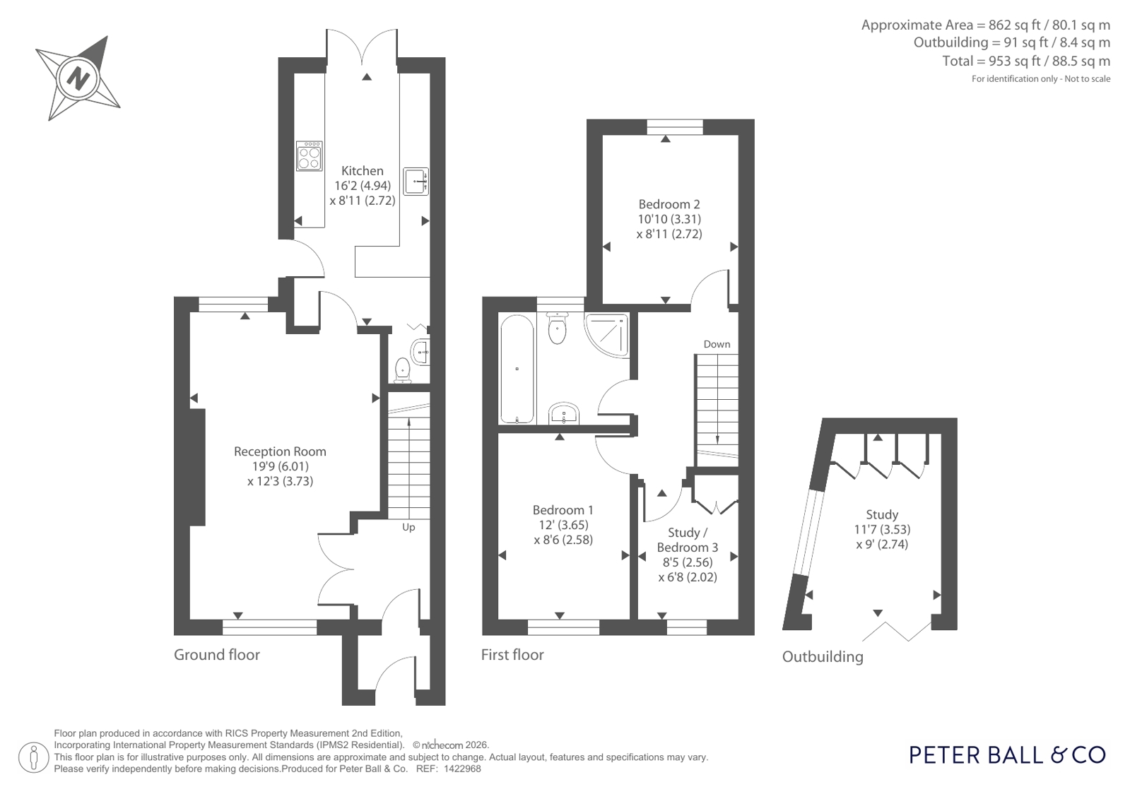 36, Pilley Lane, Gloucestershire floorplan