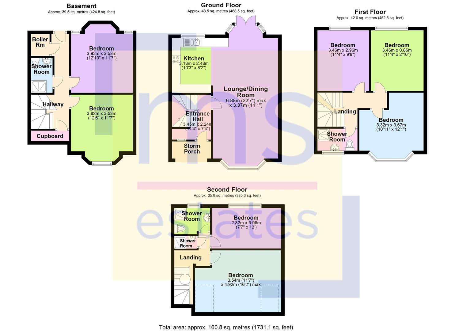 Harrington Drive, Nottingham floorplan