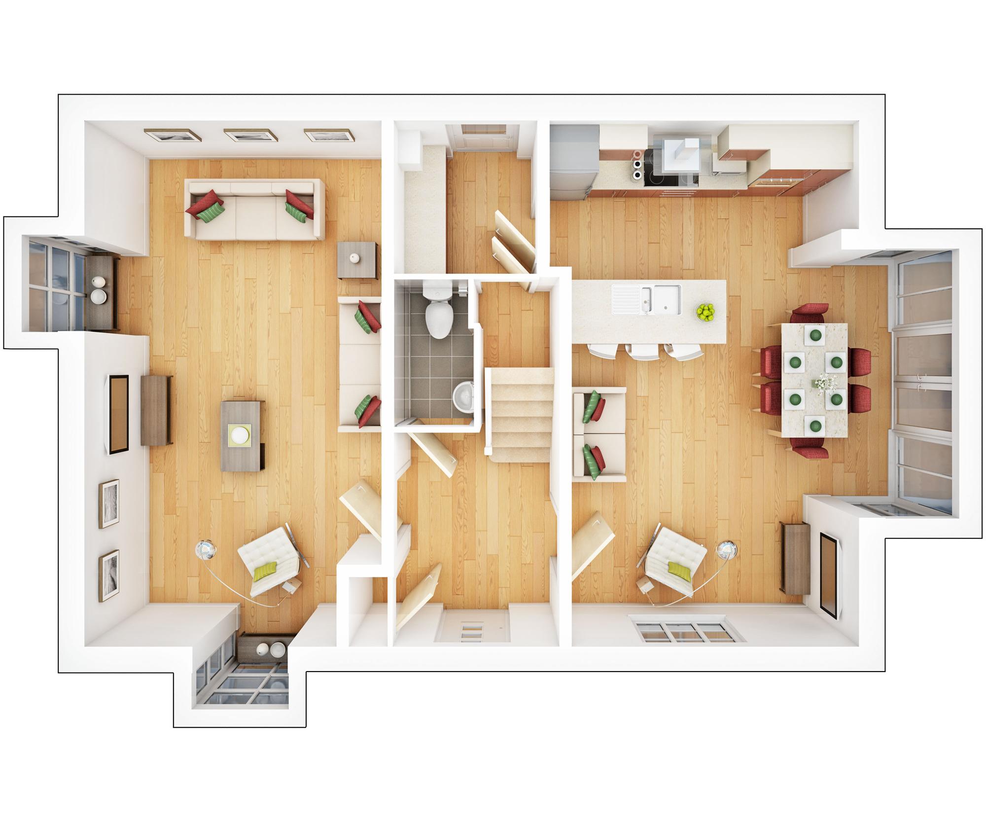 David Wilson Homes Cornell Floor Plan