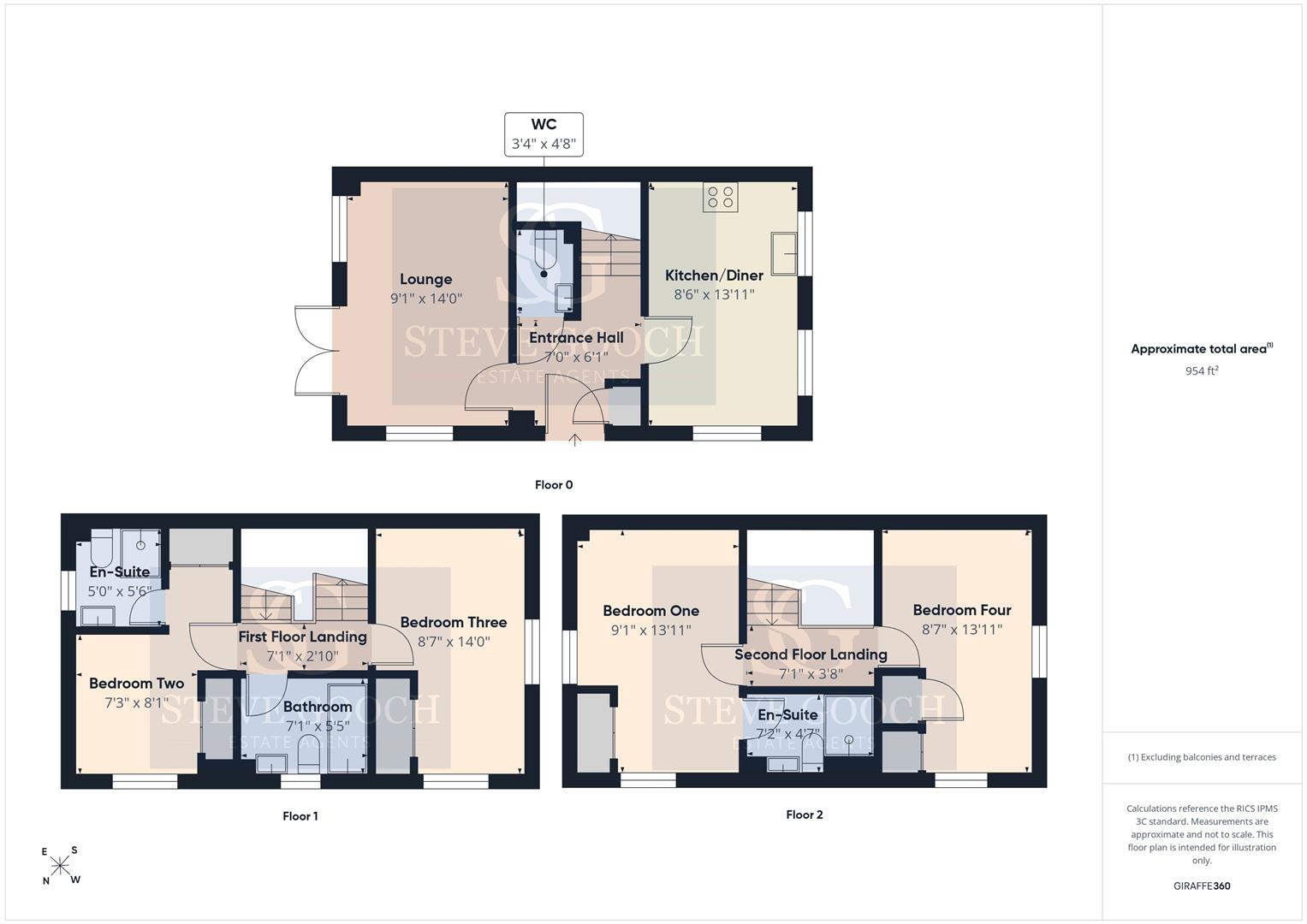 5, Vicarage Drive, Mitcheldean floorplan