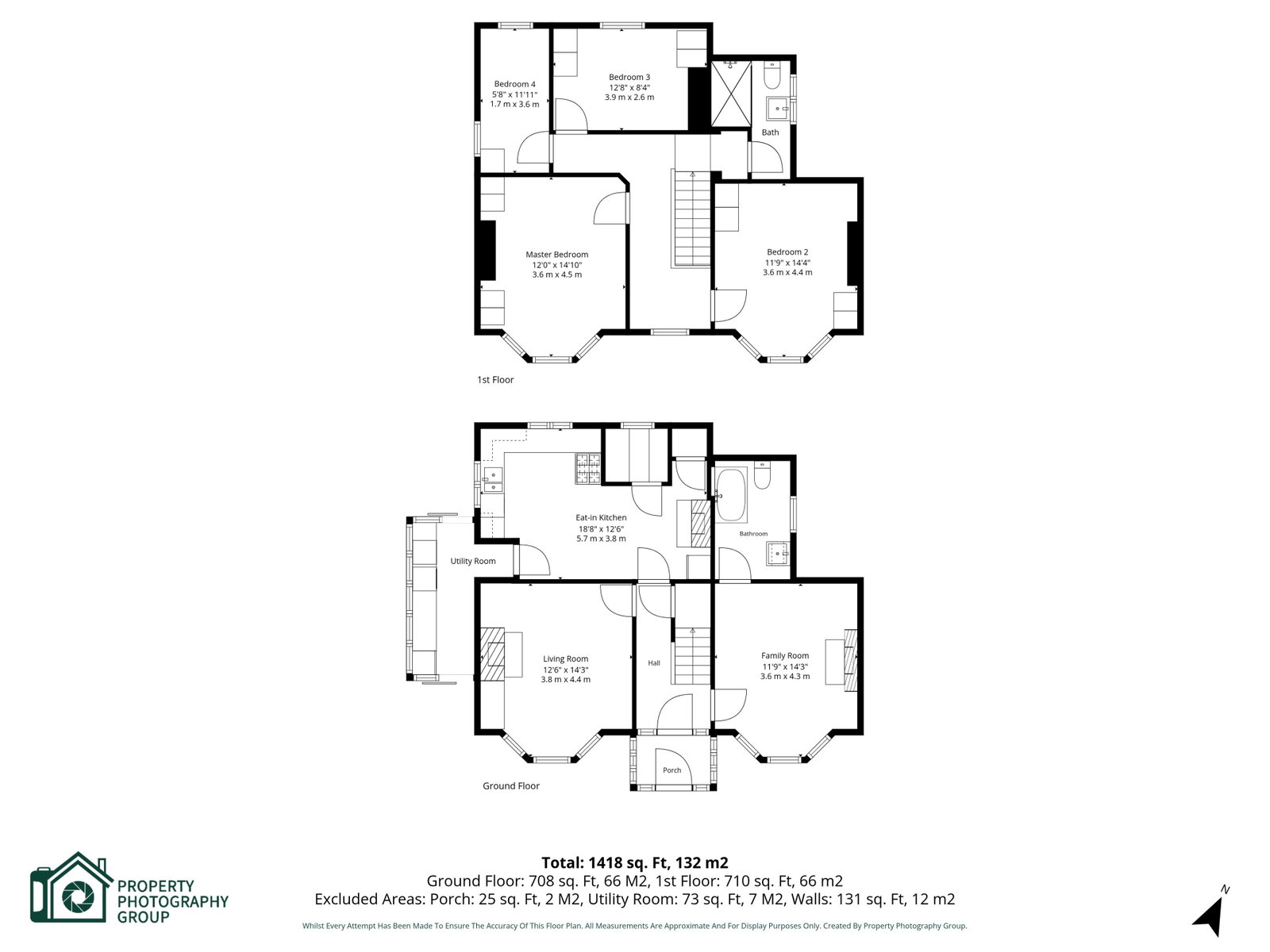 145, Ashley Road, New Milton floorplan