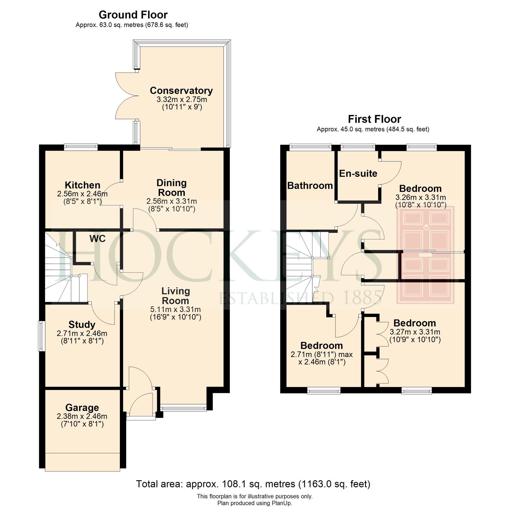 4 Sutton Close, Cambridge floorplan