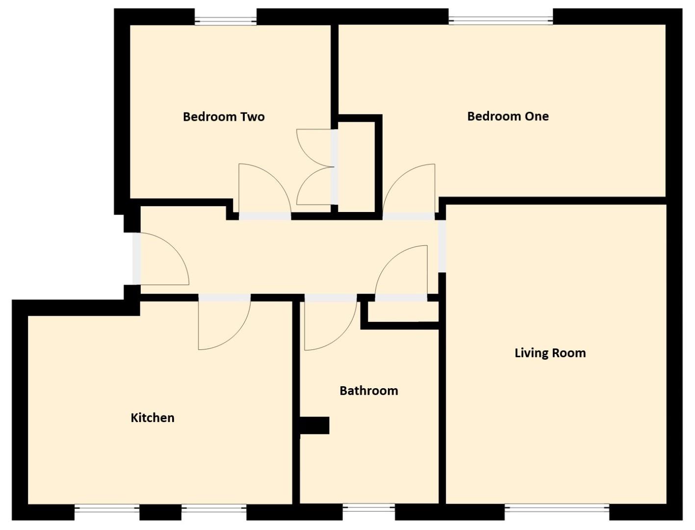 27 Berkley Court, Blindmere Road, Portland floorplan