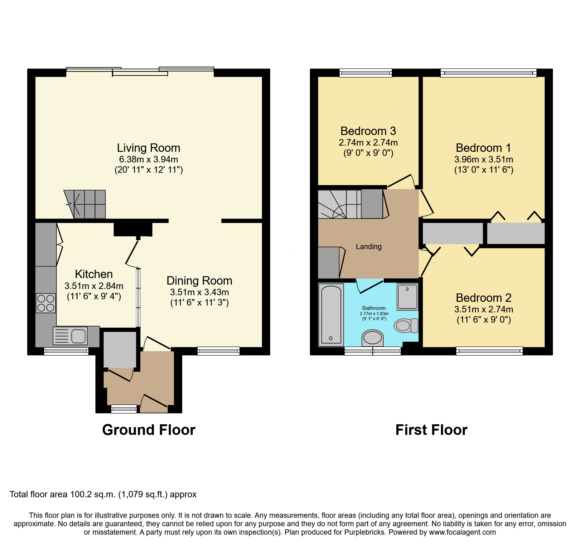 14, Pinewood Gardens, Hemel Hempstead floorplan