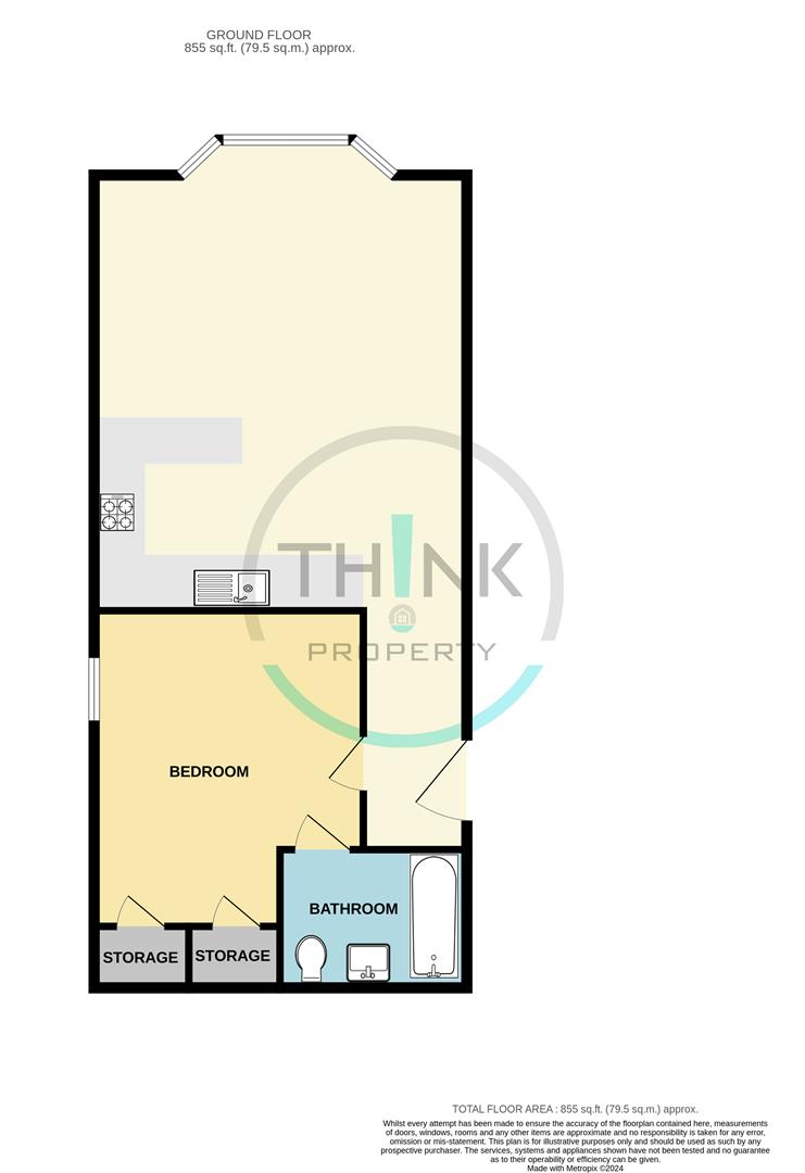 Queens Road, Great Yarmouth floorplan