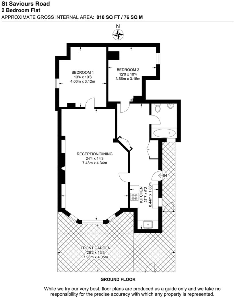 6a, St Saviour's Road, London floorplan