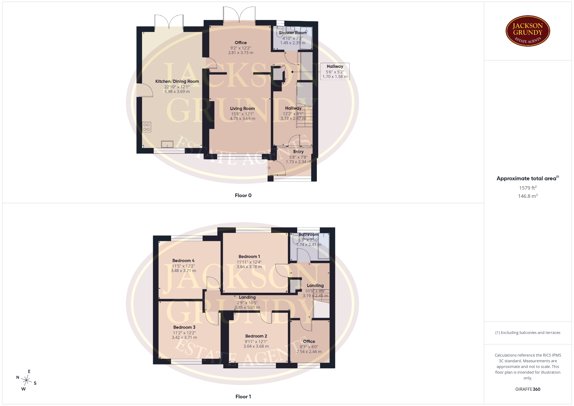 8, Greenwood Close, Daventry floorplan