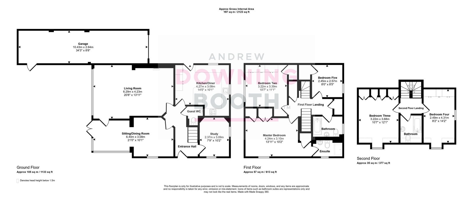 104, Sainte Foy Avenue, Lichfield floorplan