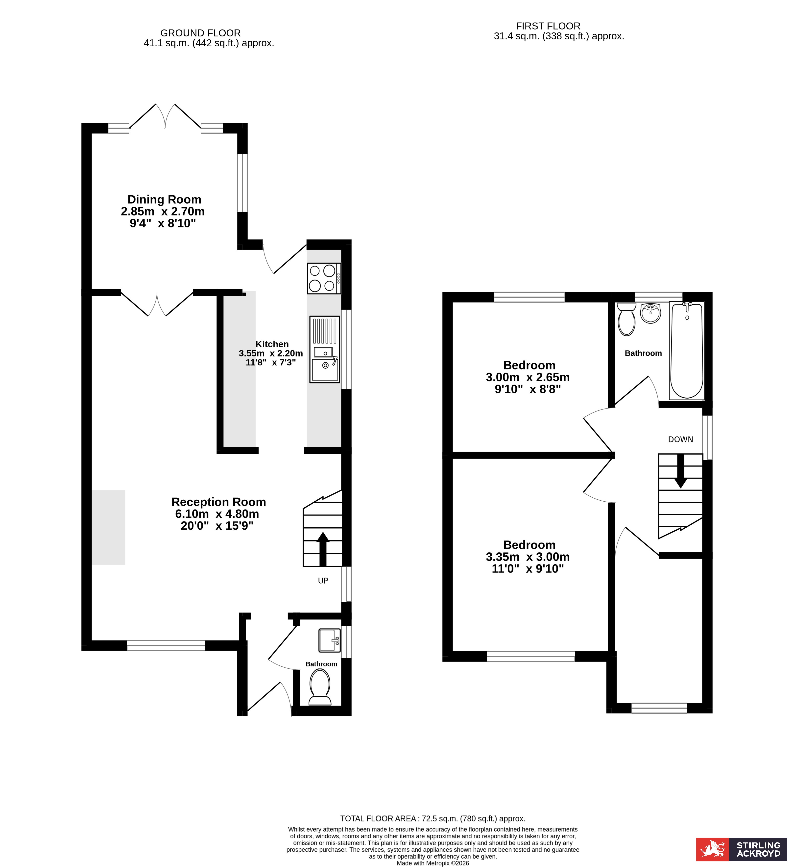 20, Northwood Avenue, Woking floorplan