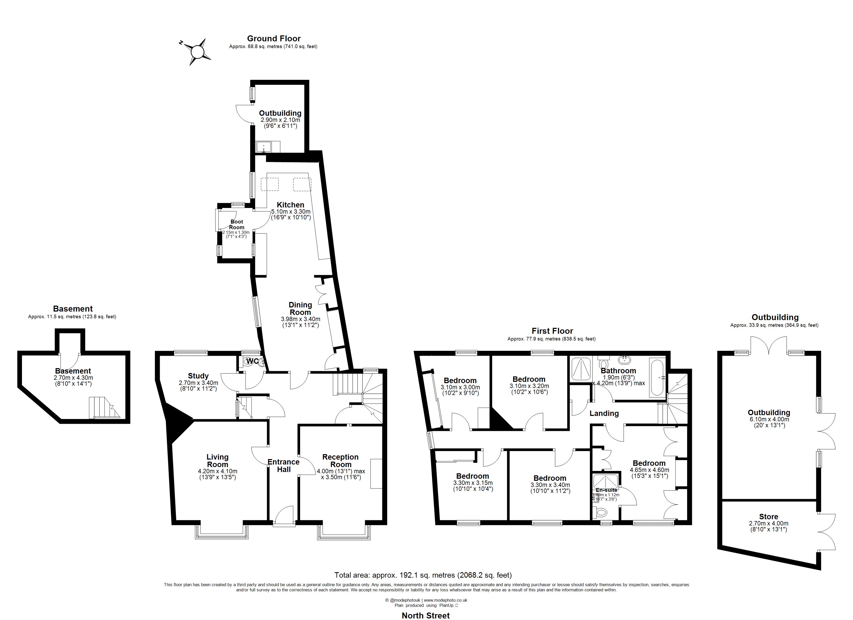 38, North Street, Dunmow floorplan
