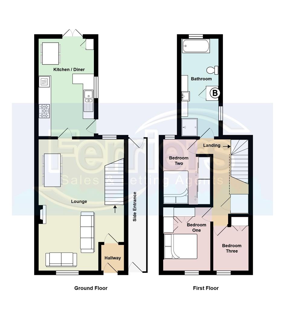 36, Golden Terrace, Maesteg floorplan
