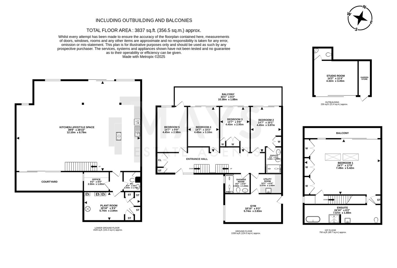 29, Elgin Road, Lilliput floorplan