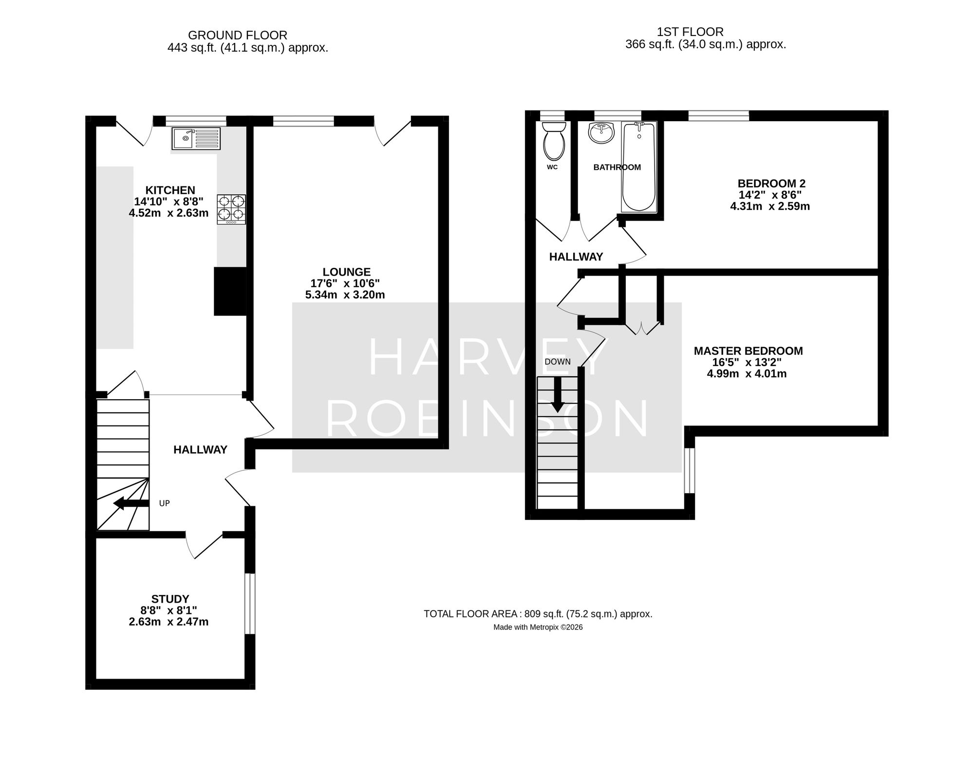 35 Saunders Close, Huntingdon floorplan