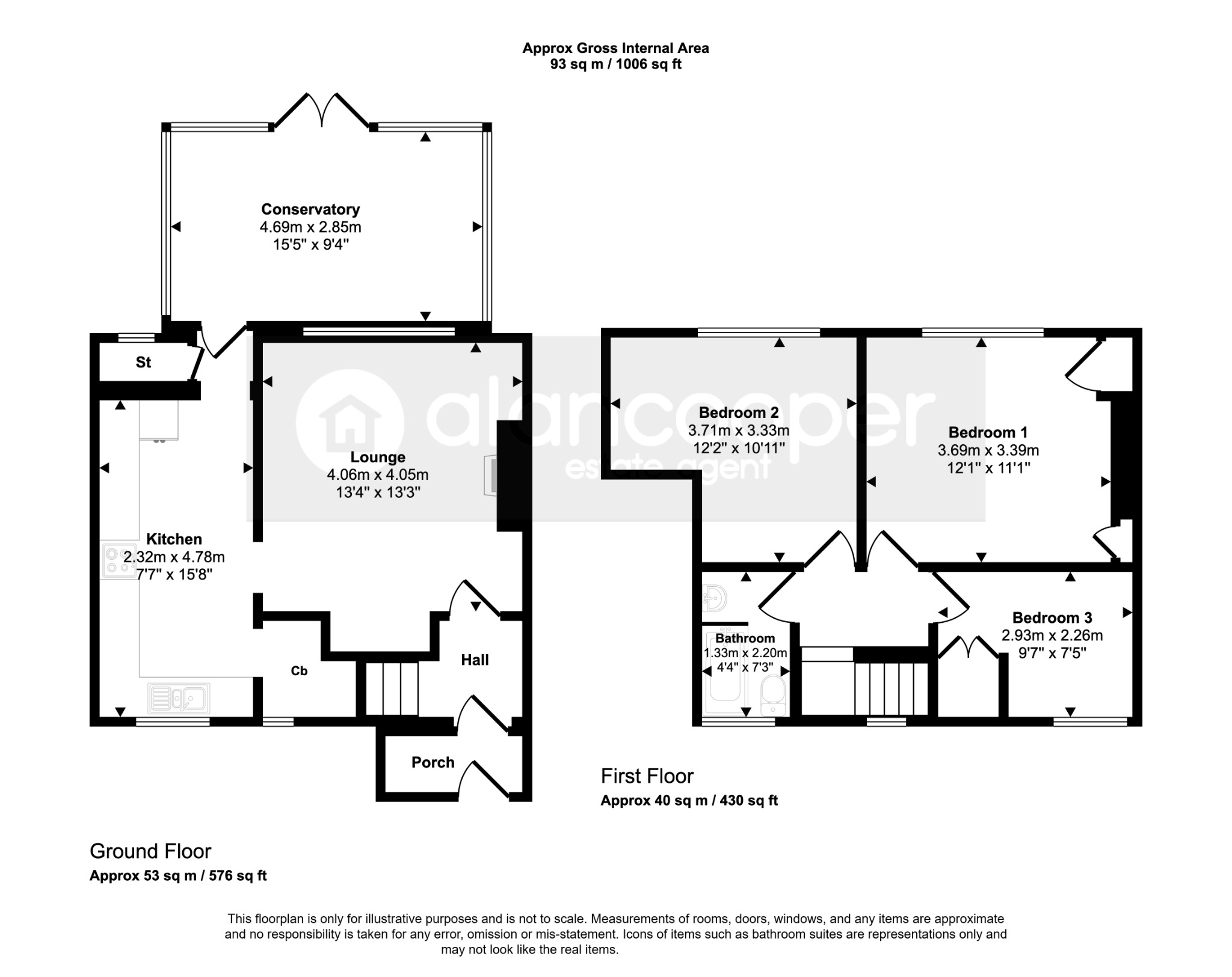 Nuneaton, Warwickshire floorplan