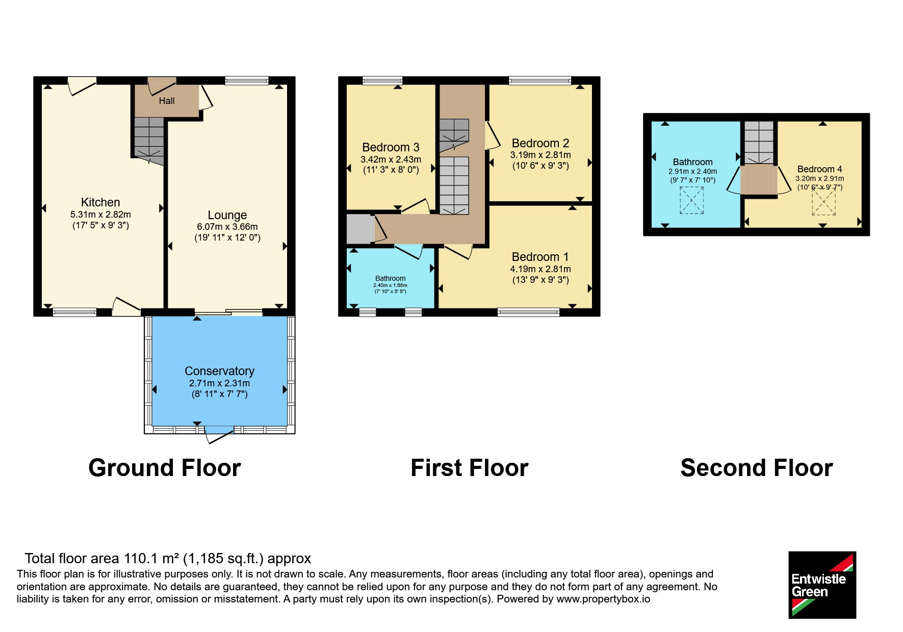 10, Crosby Place, Preston floorplan
