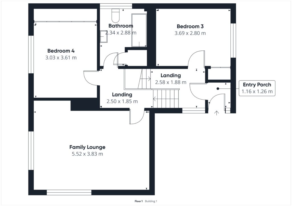 Lynbrun, Rowan Road, Oban floorplan